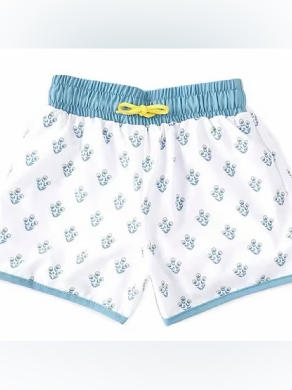 Edgehill Collection Teal and White Swim Bottoms